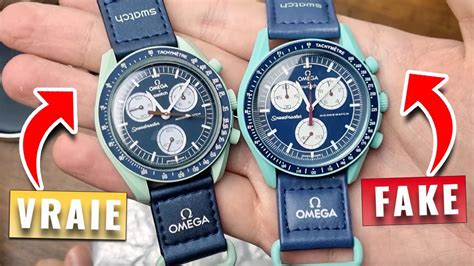 omega x swatch fake vs real